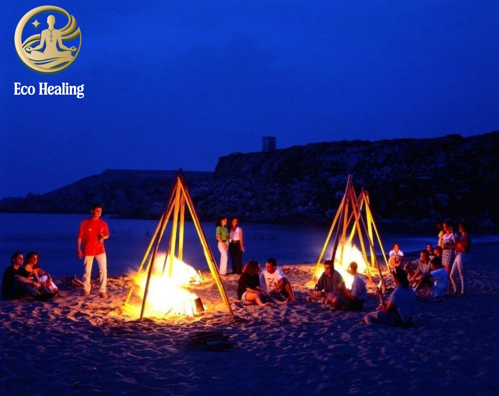 Lửa trại không khói: Phương pháp nhóm lửa an toàn, thân thiện môi trường.